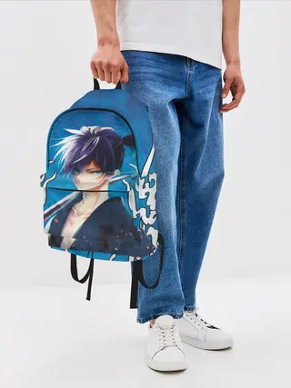 Рюкзак джинсовый / Бездомый Бог Ятогами