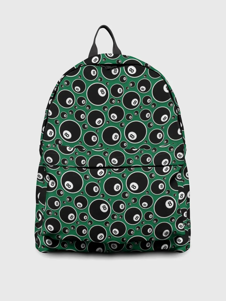 Рюкзак джинсовый / Бильярдные Шары