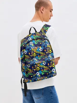 Рюкзак джинсовый / FOOTBALL