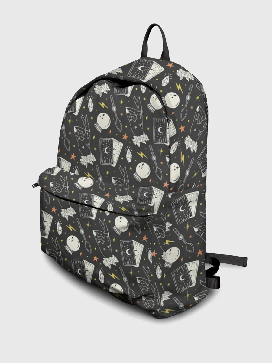 Рюкзак джинсовый / Мистический фон