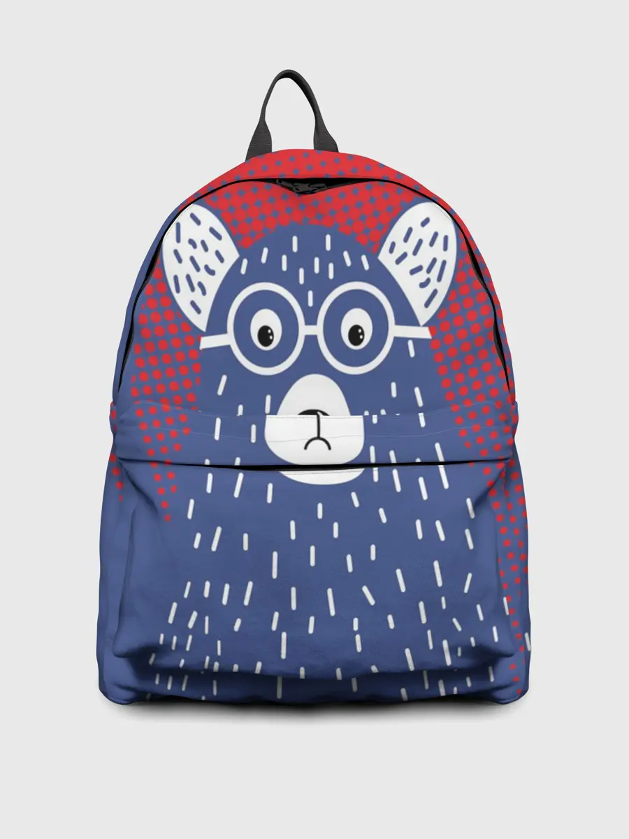 Рюкзак джинсовый / Медведь