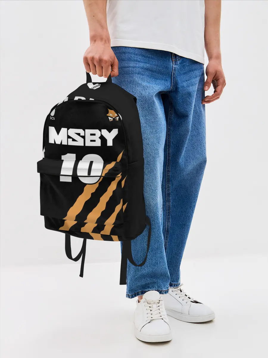 Рюкзак джинсовый / 10 | MSBY | BLACK JACKALS