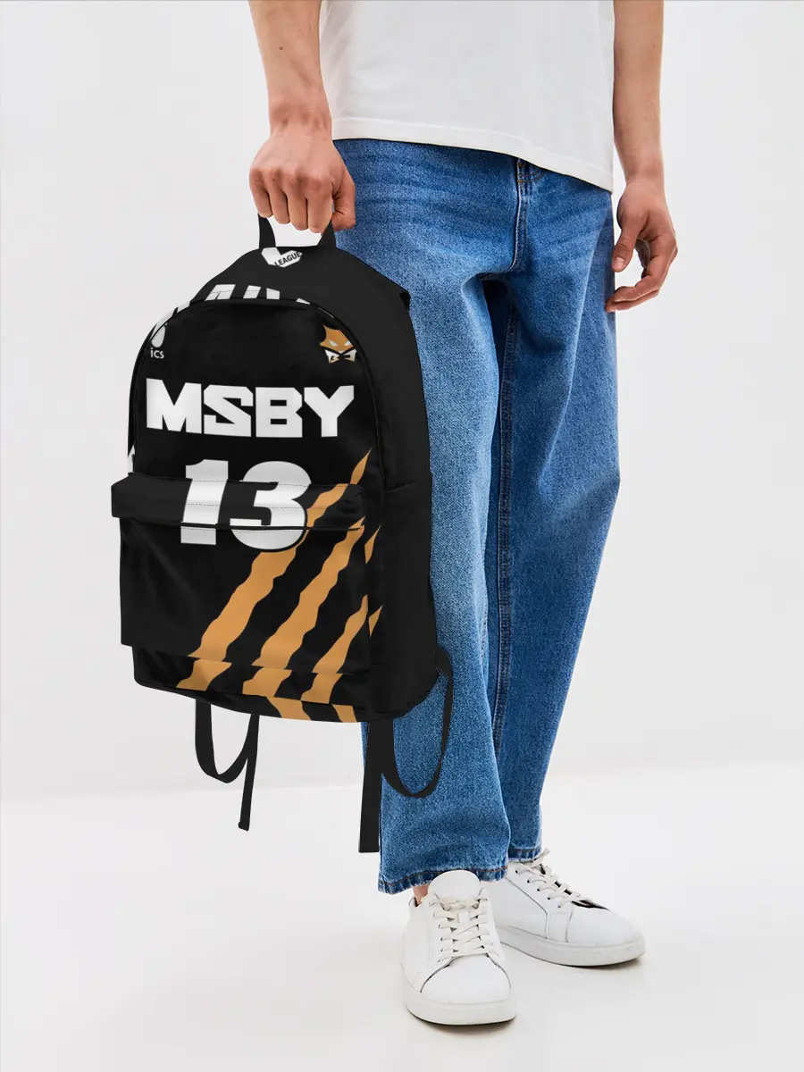 Рюкзак джинсовый / 13 | MSBY | BLACK JACKALS