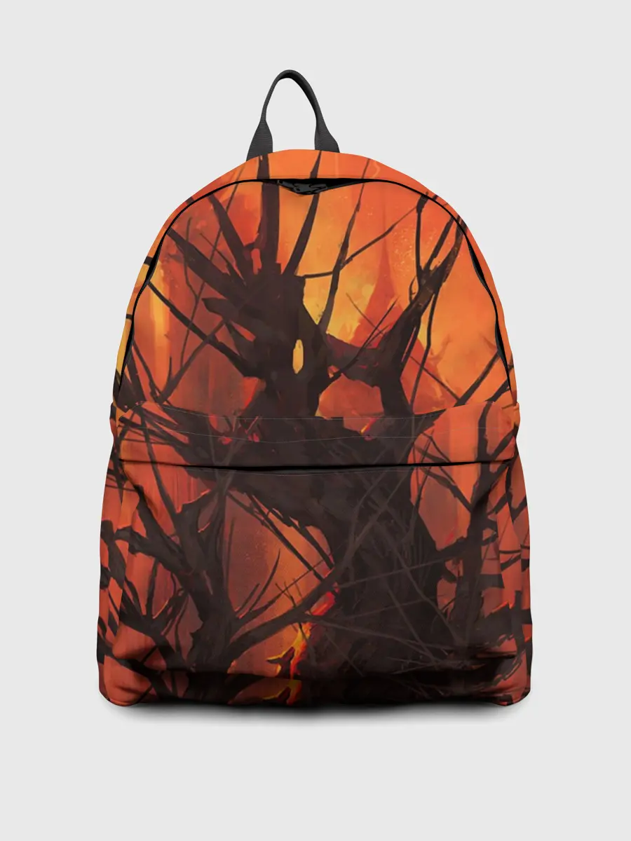 Рюкзак джинсовый / ДРЕВО ХАОС 3D