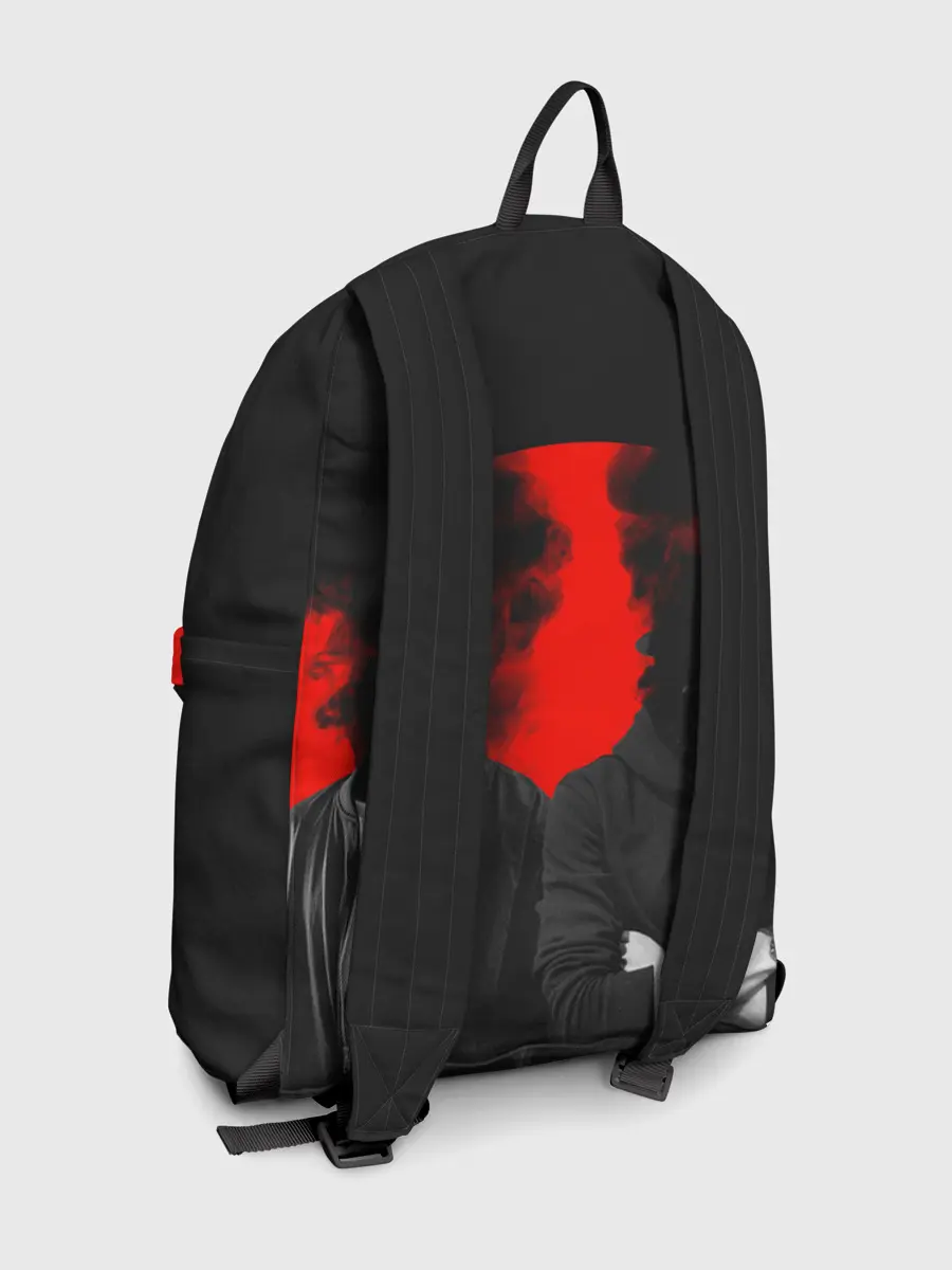 Рюкзак джинсовый / Дымится голова