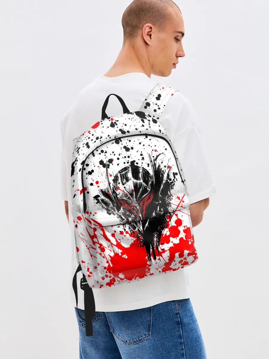 Рюкзак джинсовый / Броня Берсерка.