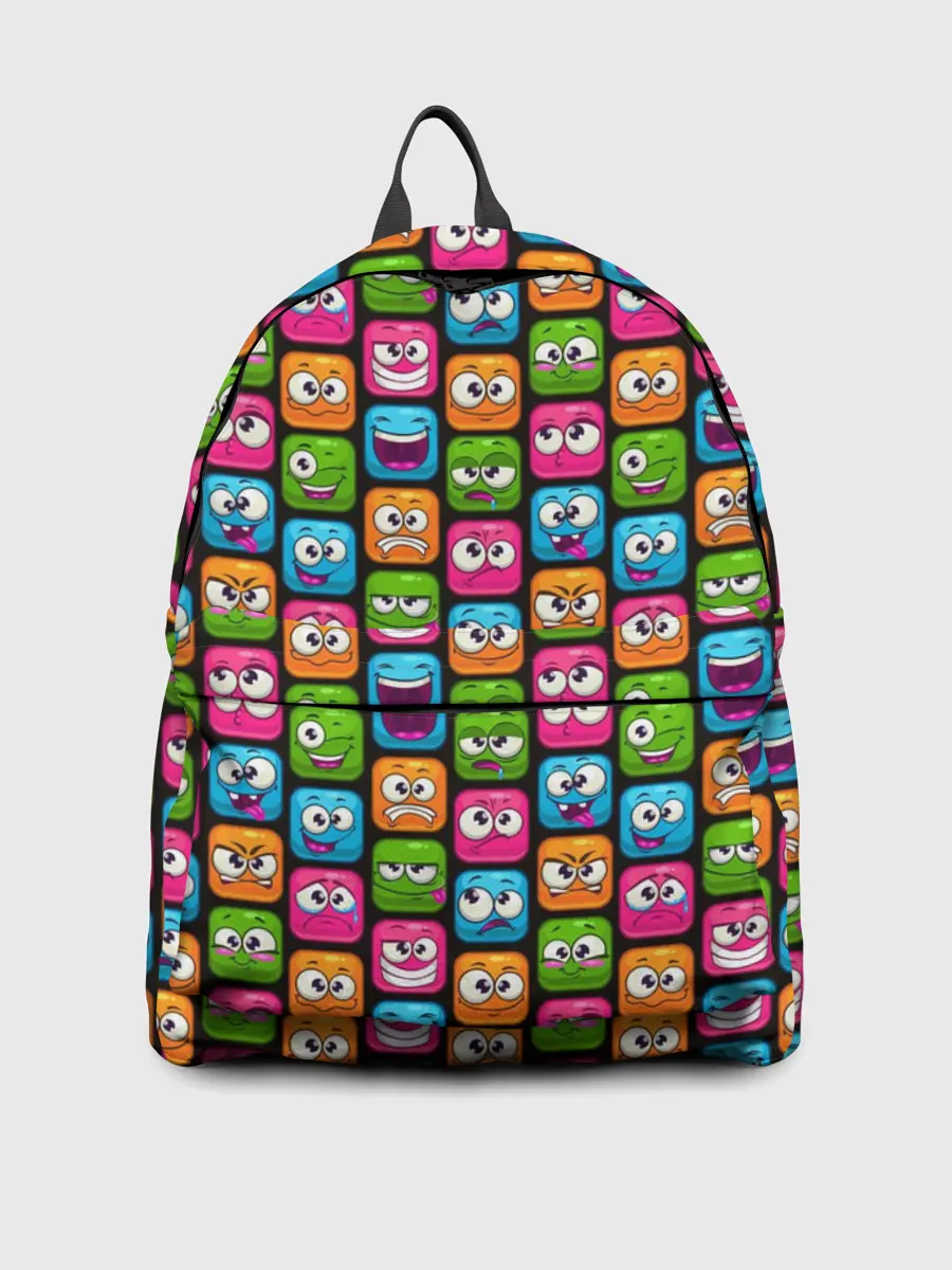 Рюкзак джинсовый / Эмоции