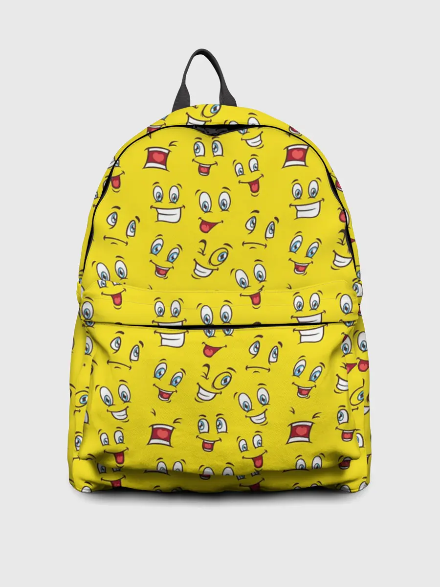 Рюкзак джинсовый / Забавные Лица