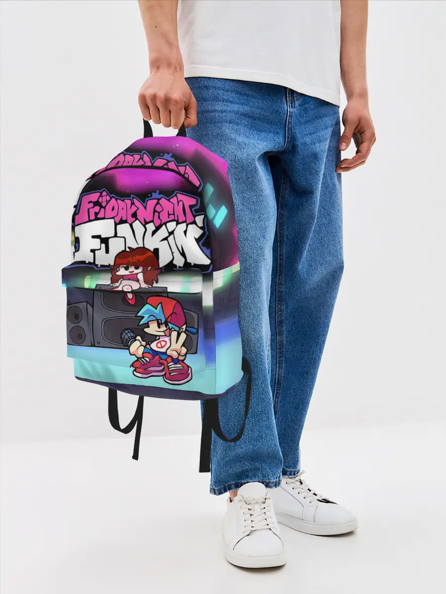 Рюкзак джинсовый / Friday Night Funkin