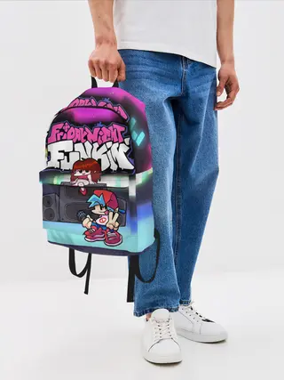 Рюкзак джинсовый / Friday Night Funkin