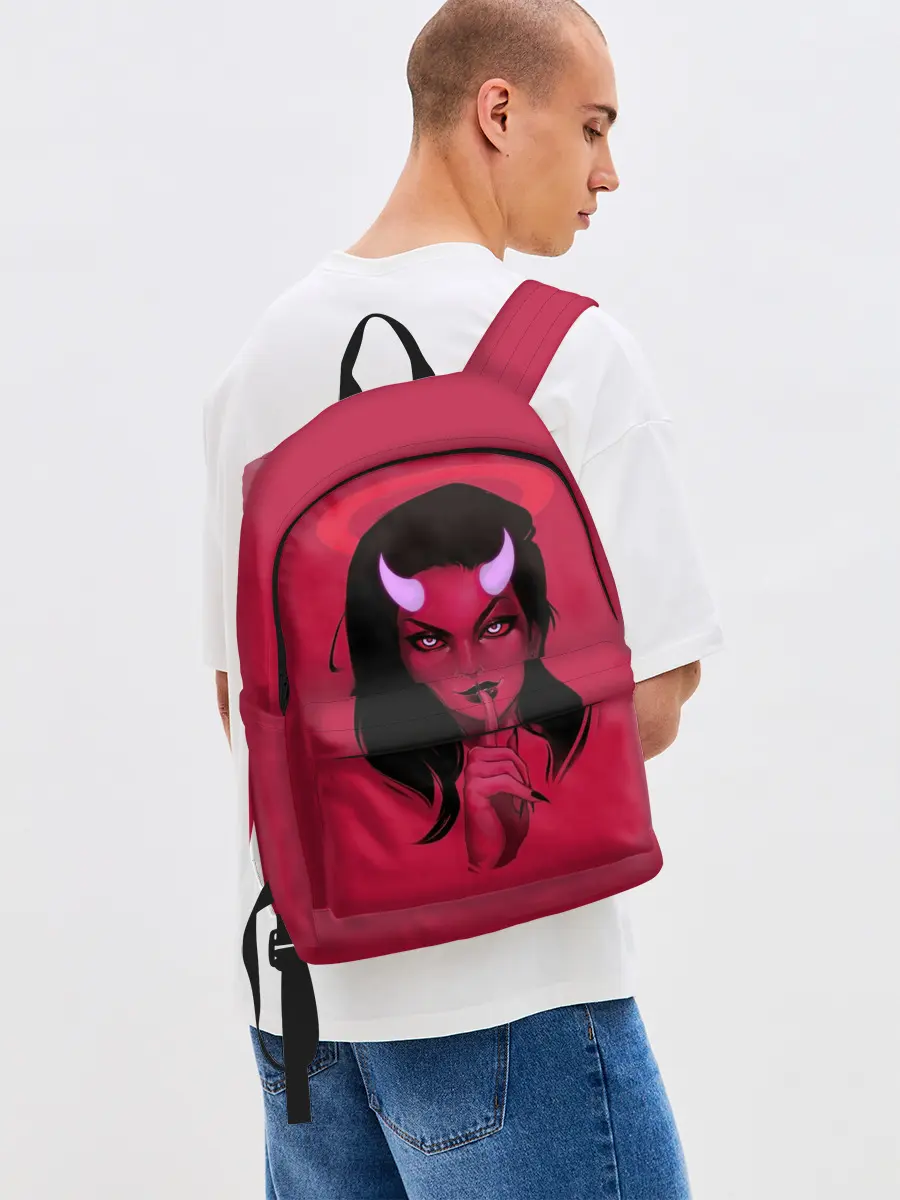 Рюкзак джинсовый / Ангельский демон