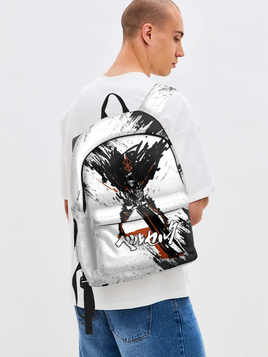 Рюкзак джинсовый / БЕРСЕРК брызги