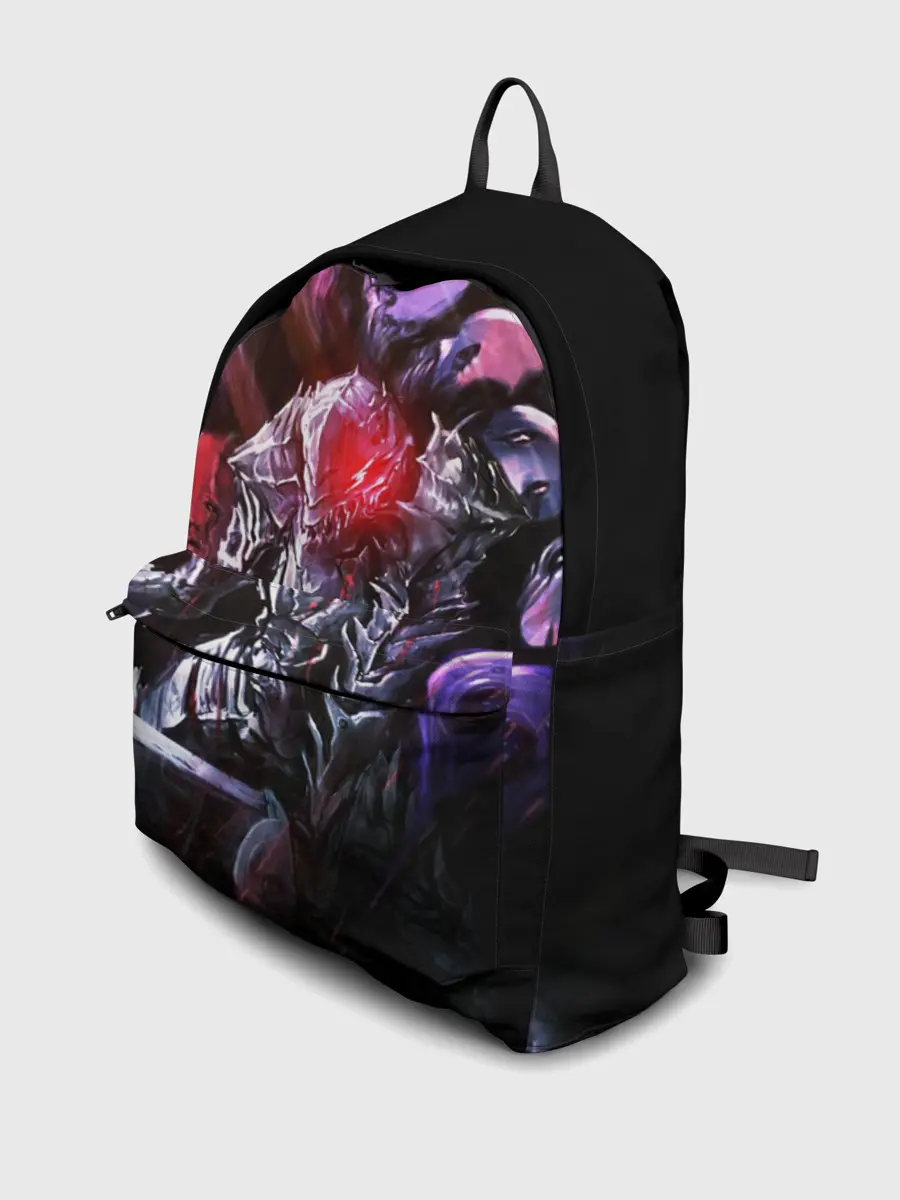 Рюкзак джинсовый / БЕРСЕРК светящийся глаз