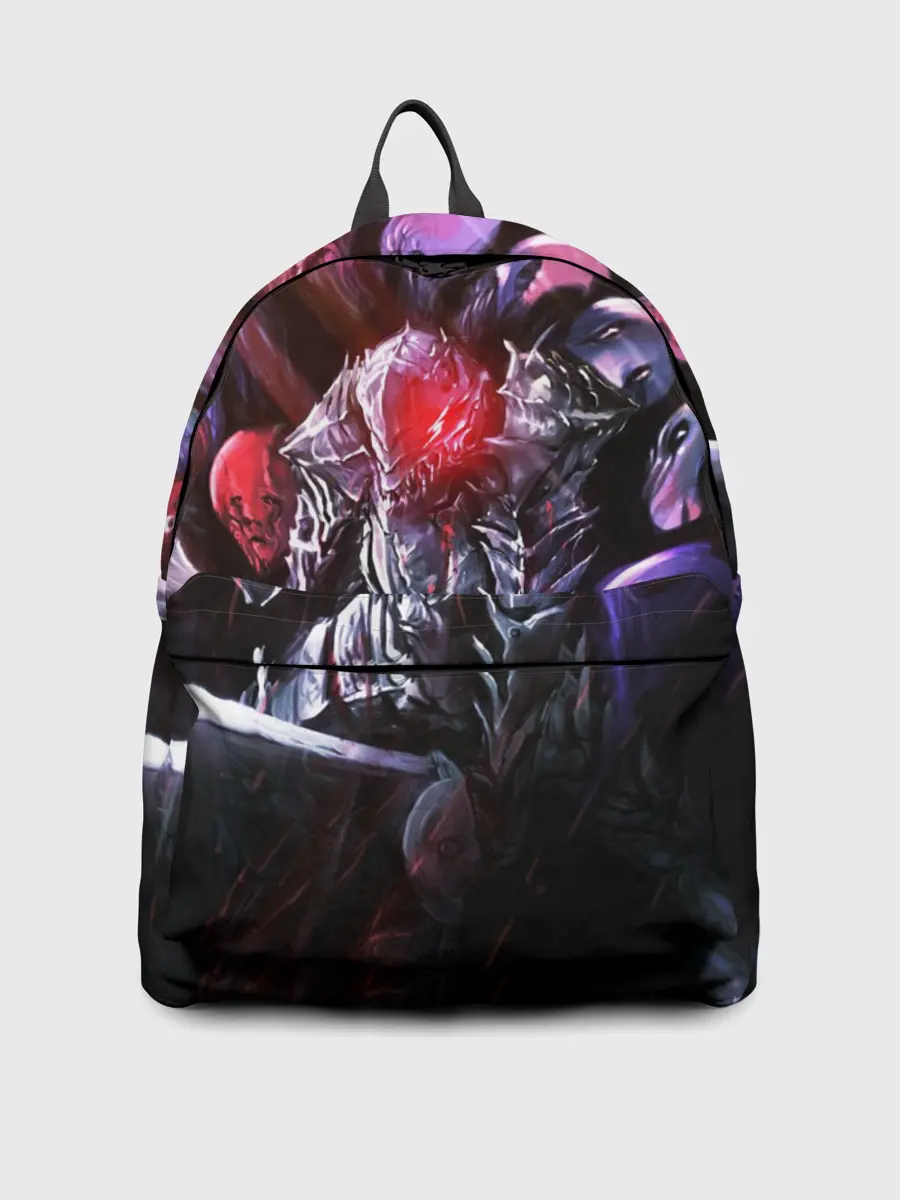 Рюкзак джинсовый / БЕРСЕРК светящийся глаз