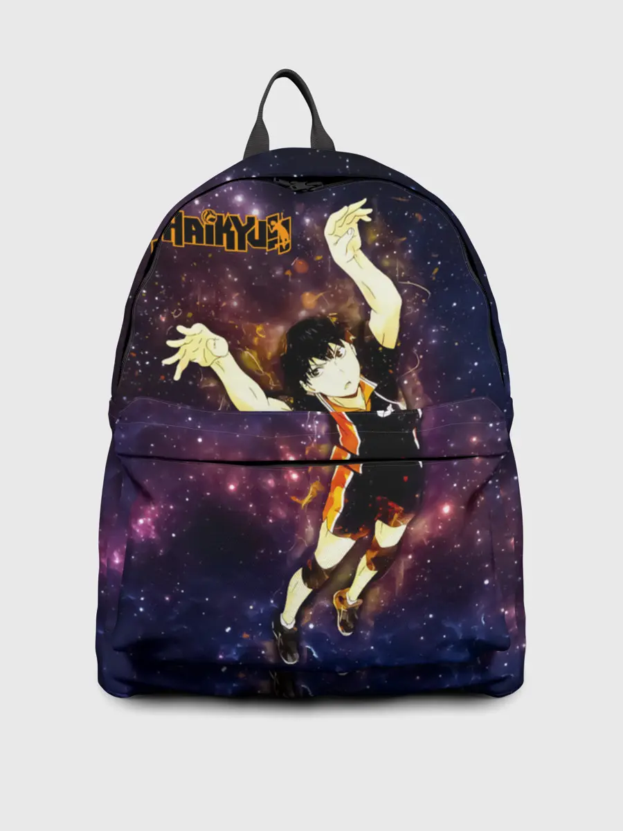 Рюкзак джинсовый / Космический Тобио Кагеяма Haikyuu!!