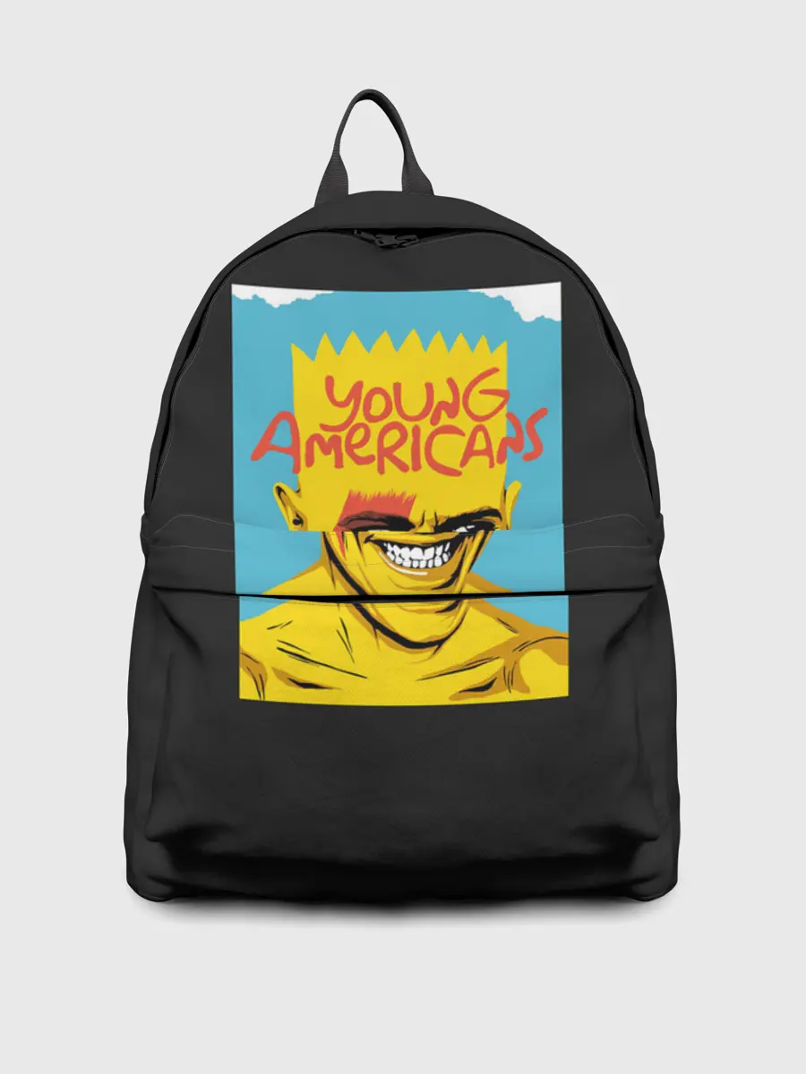 Рюкзак джинсовый / Bart x Bowie