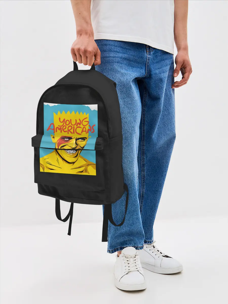 Рюкзак джинсовый / Bart x Bowie