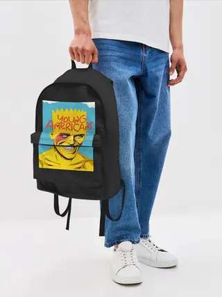 Рюкзак джинсовый / Bart x Bowie