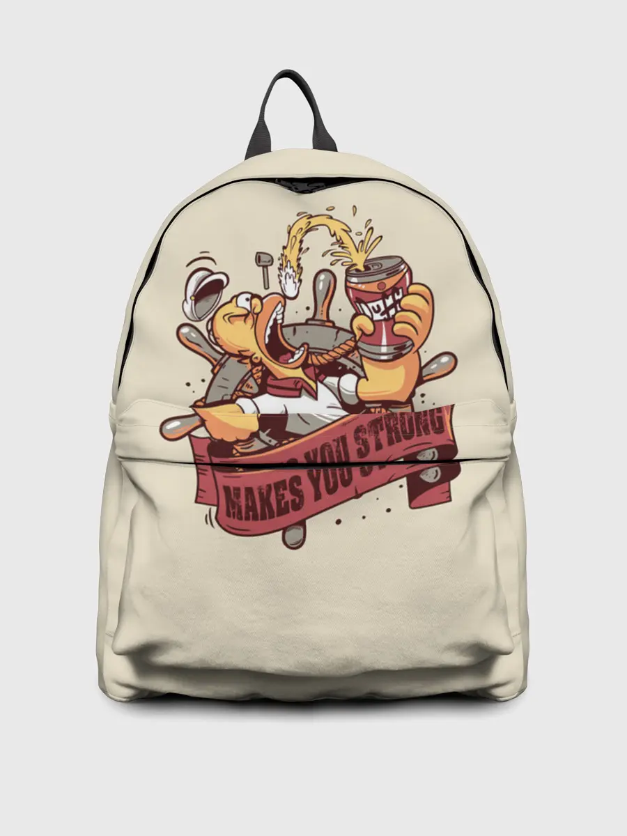 Рюкзак джинсовый / Сделаю тебя сильнее