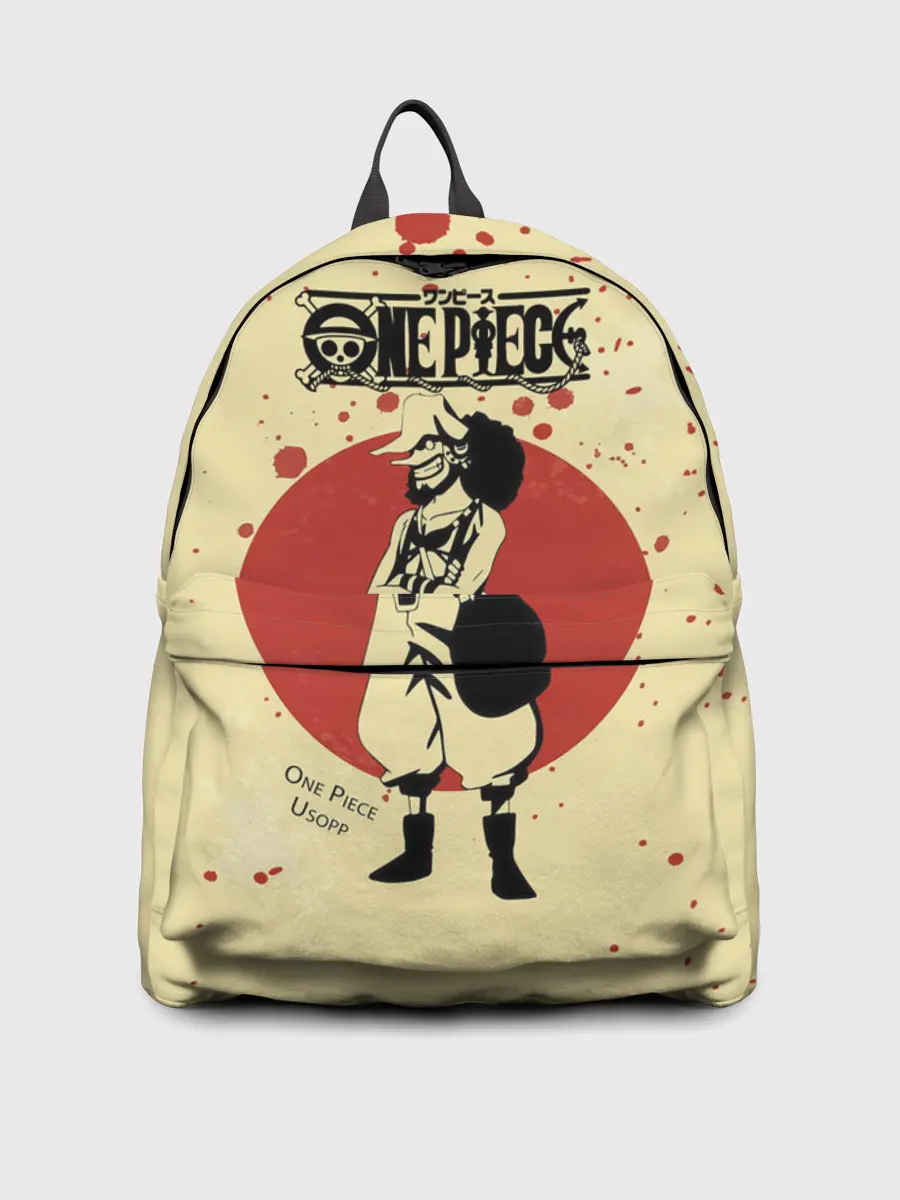 Рюкзак джинсовый / Усопп One Piece. Большой куш