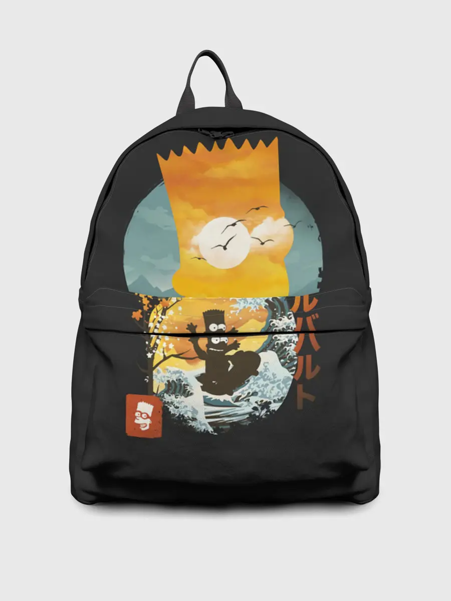 Рюкзак джинсовый / Барт в Азии