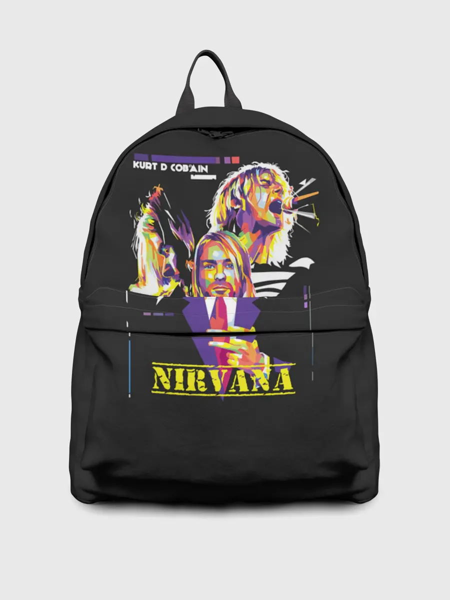 Рюкзак джинсовый / Kurt Cobain