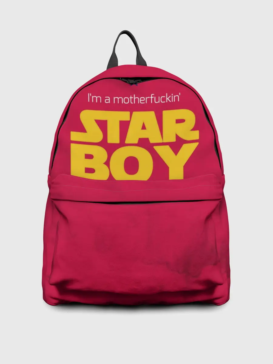 Рюкзак джинсовый / The Weeknd - Star Boy