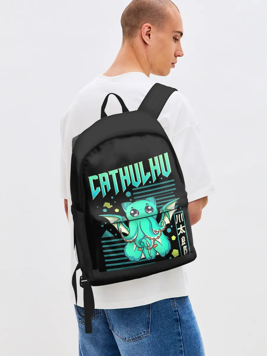 Рюкзак джинсовый / CatHulhu