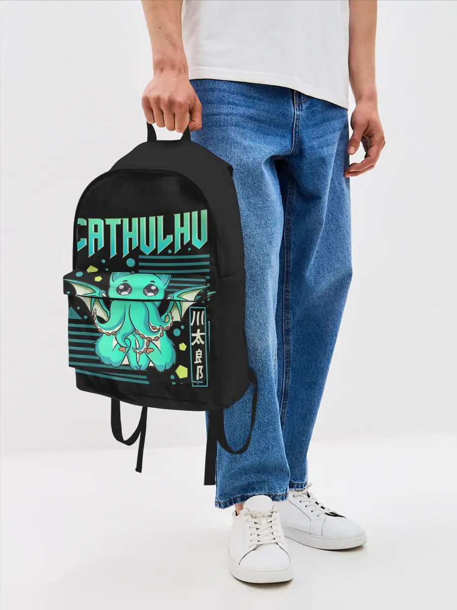 Рюкзак джинсовый / CatHulhu