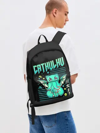 Рюкзак джинсовый / CatHulhu