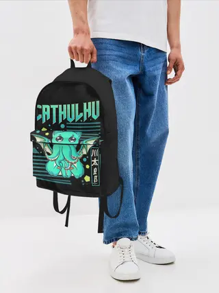 Рюкзак джинсовый / CatHulhu