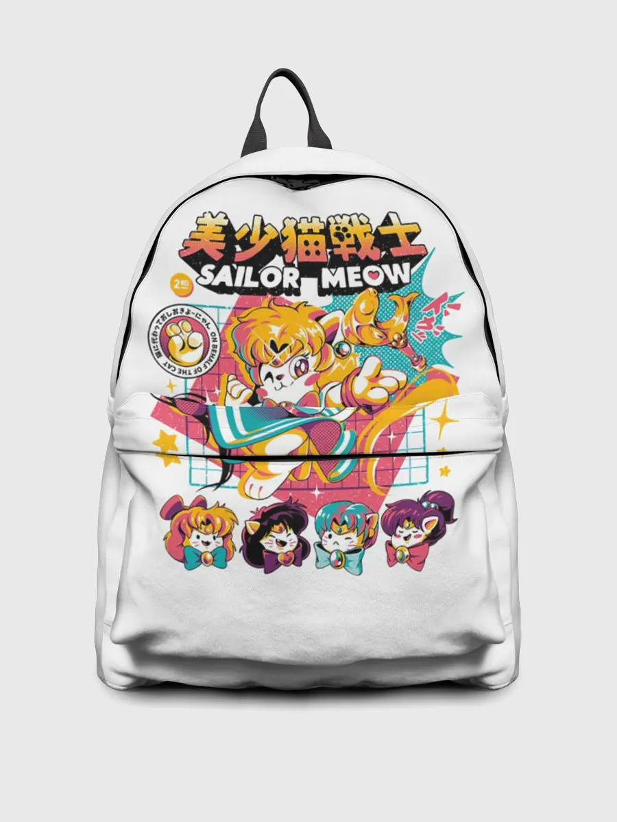 Рюкзак джинсовый / Sailor Meow