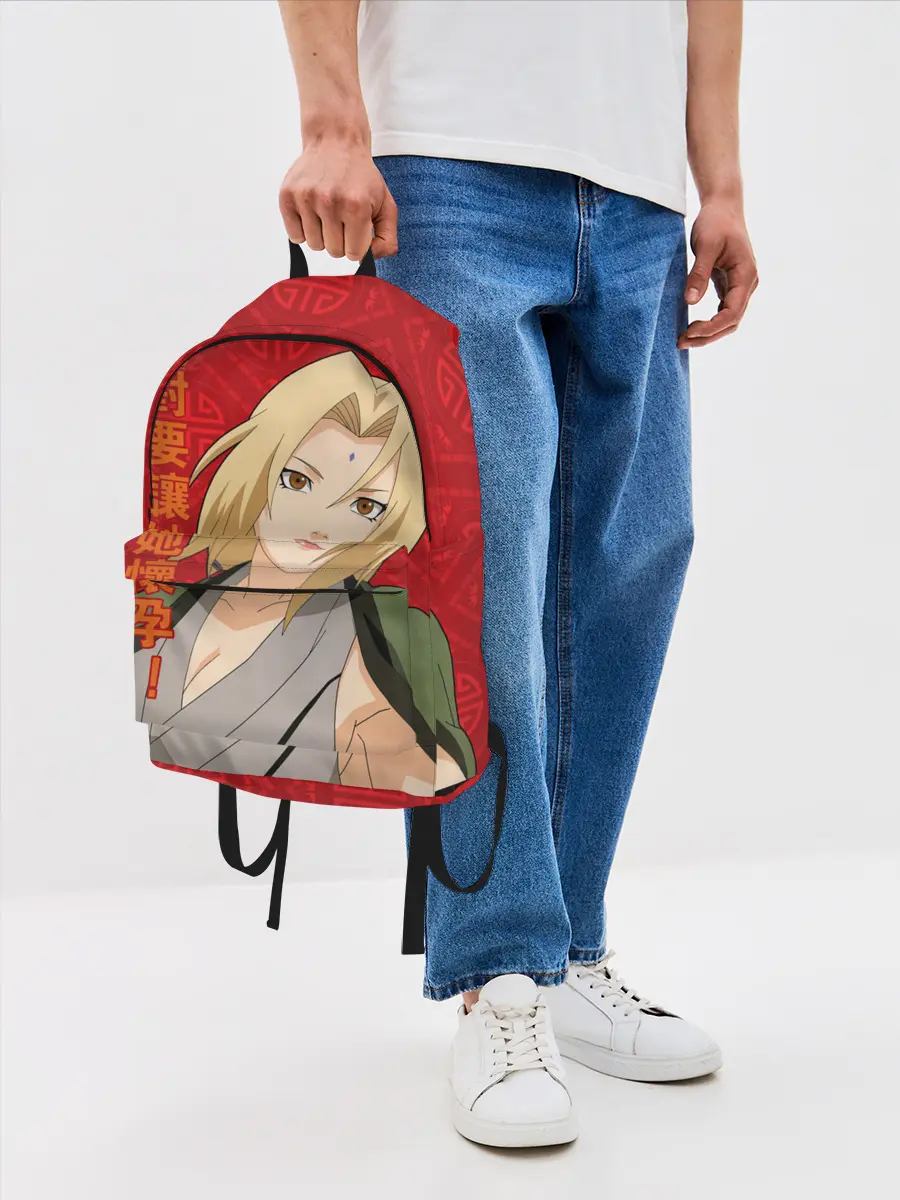 Рюкзак джинсовый / Цунаде