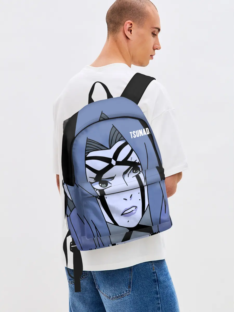 Рюкзак джинсовый / Цунаде