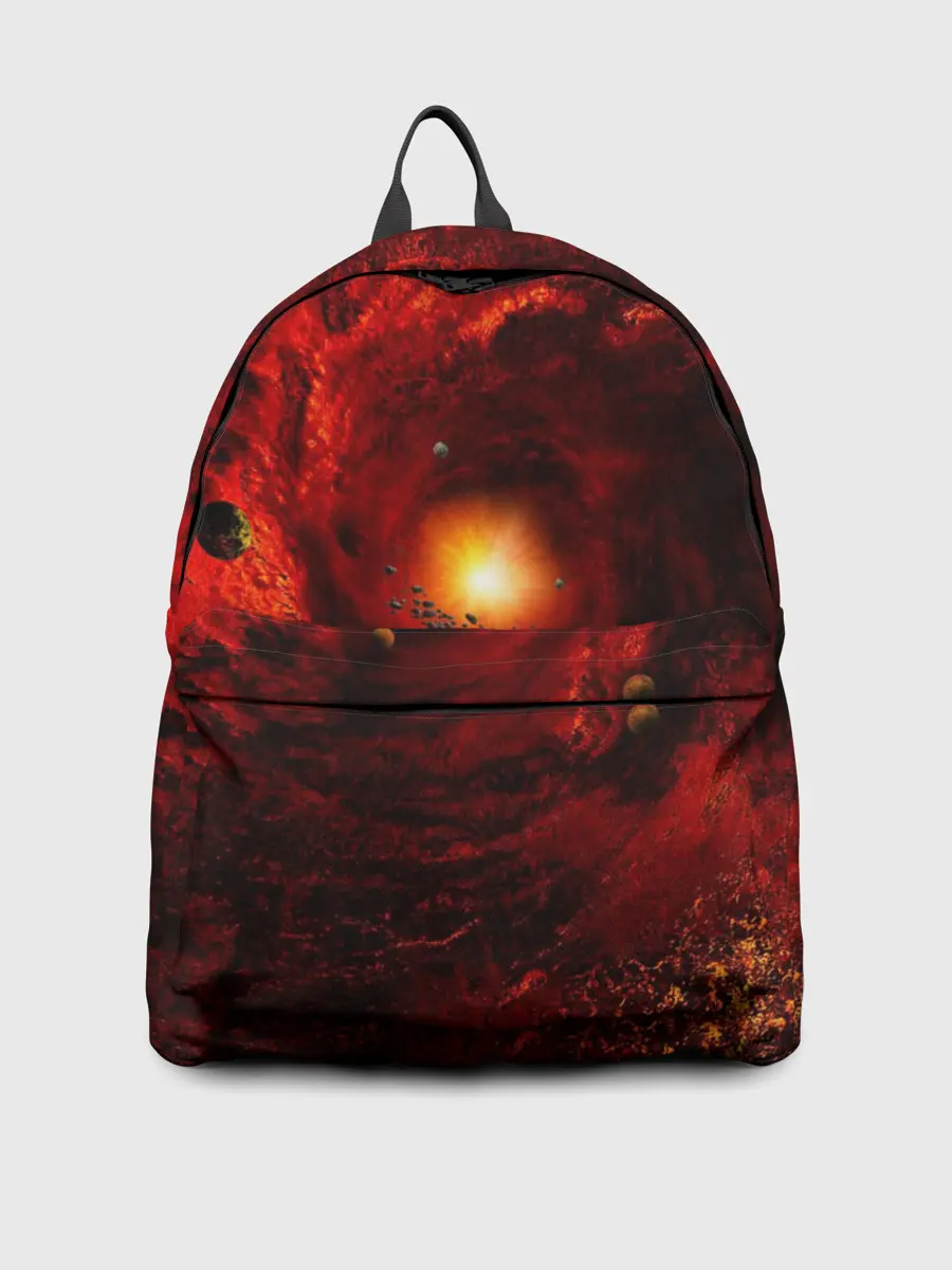 Рюкзак джинсовый / КОСМИЧЕСКИЙ ВИХРЬ