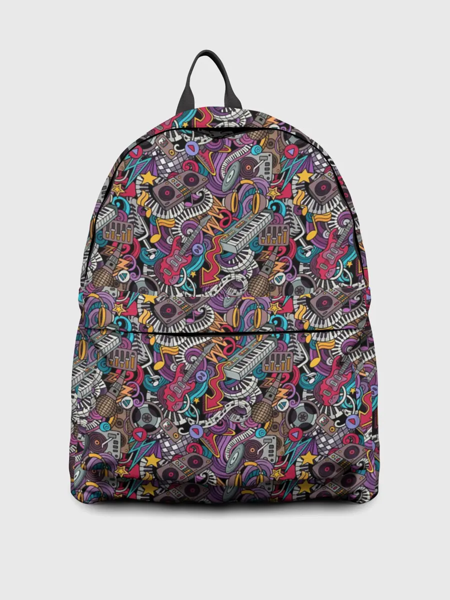 Рюкзак джинсовый / Музыкальные Инструменты