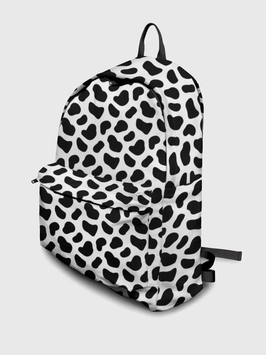 Рюкзак джинсовый / Текстура далматина