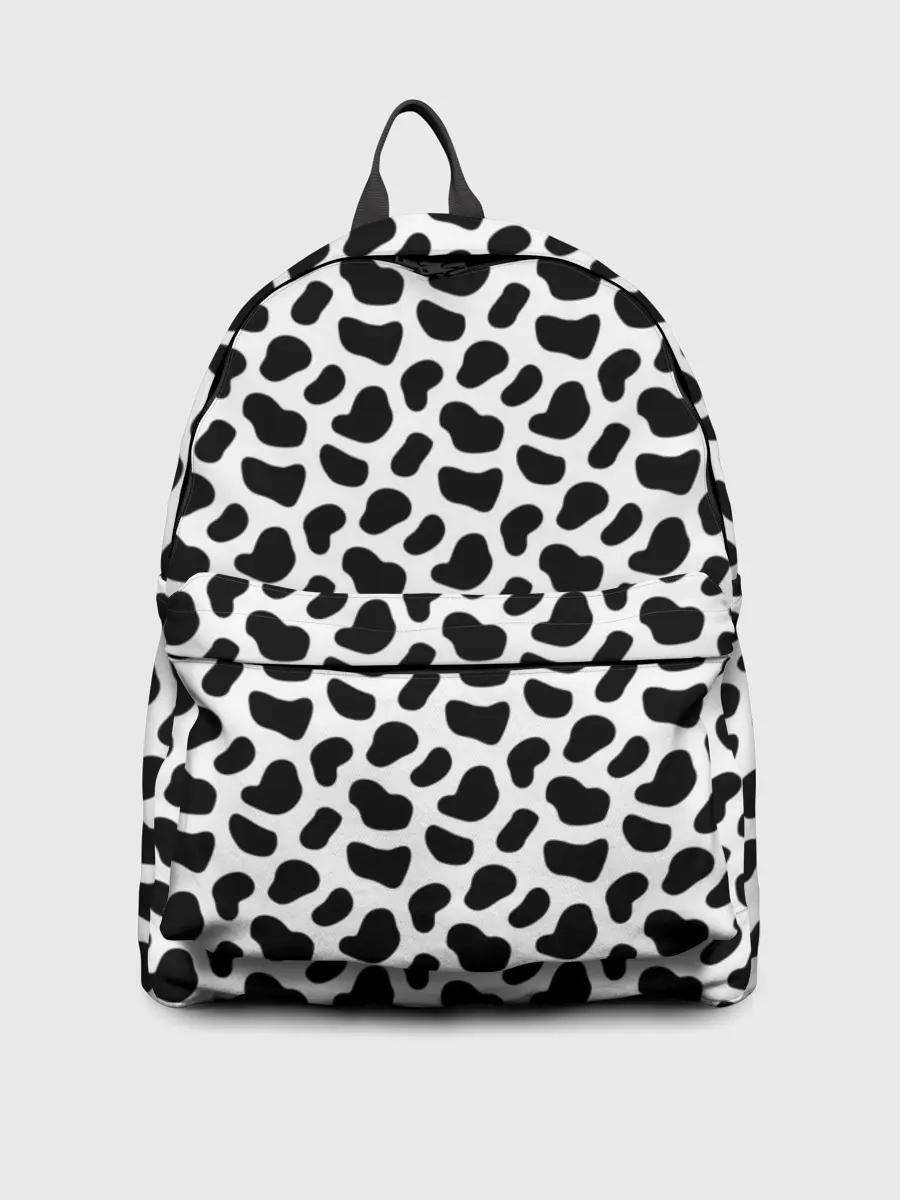 Рюкзак джинсовый / Текстура далматина