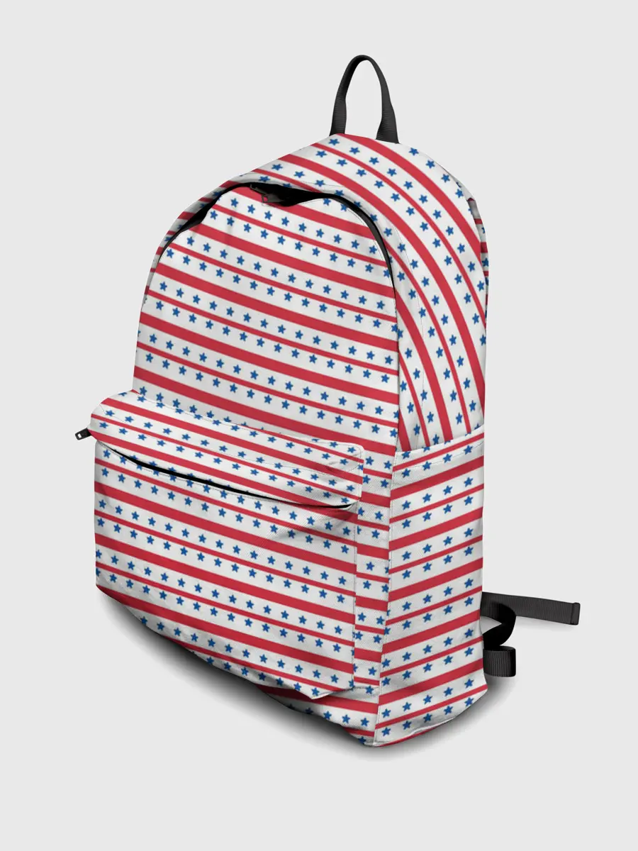 Рюкзак джинсовый / Звезды с полосками