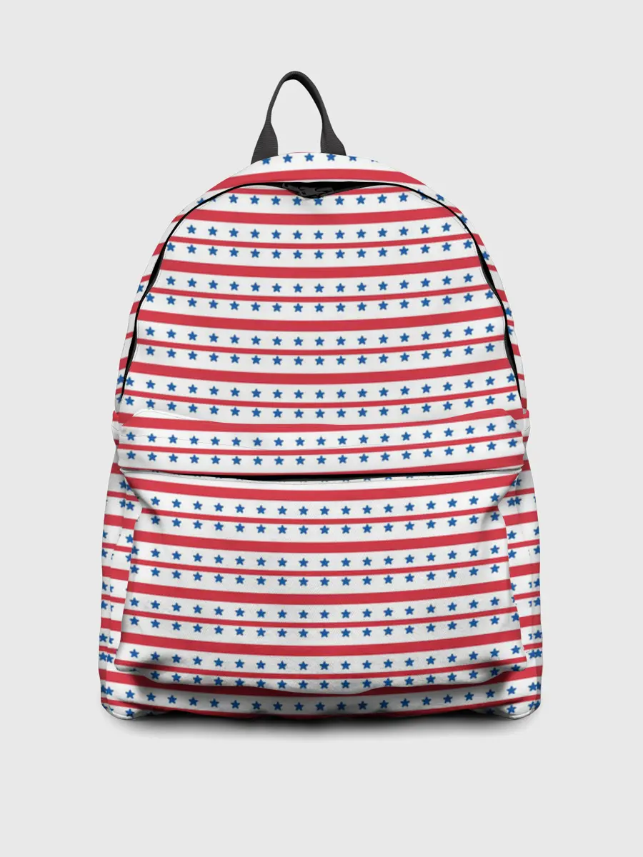 Рюкзак джинсовый / Звезды с полосками