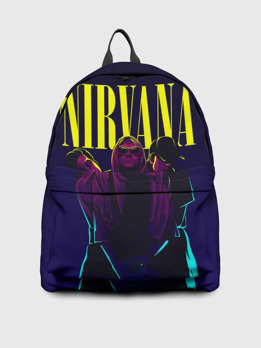 Рюкзак джинсовый / Nirvana Neon