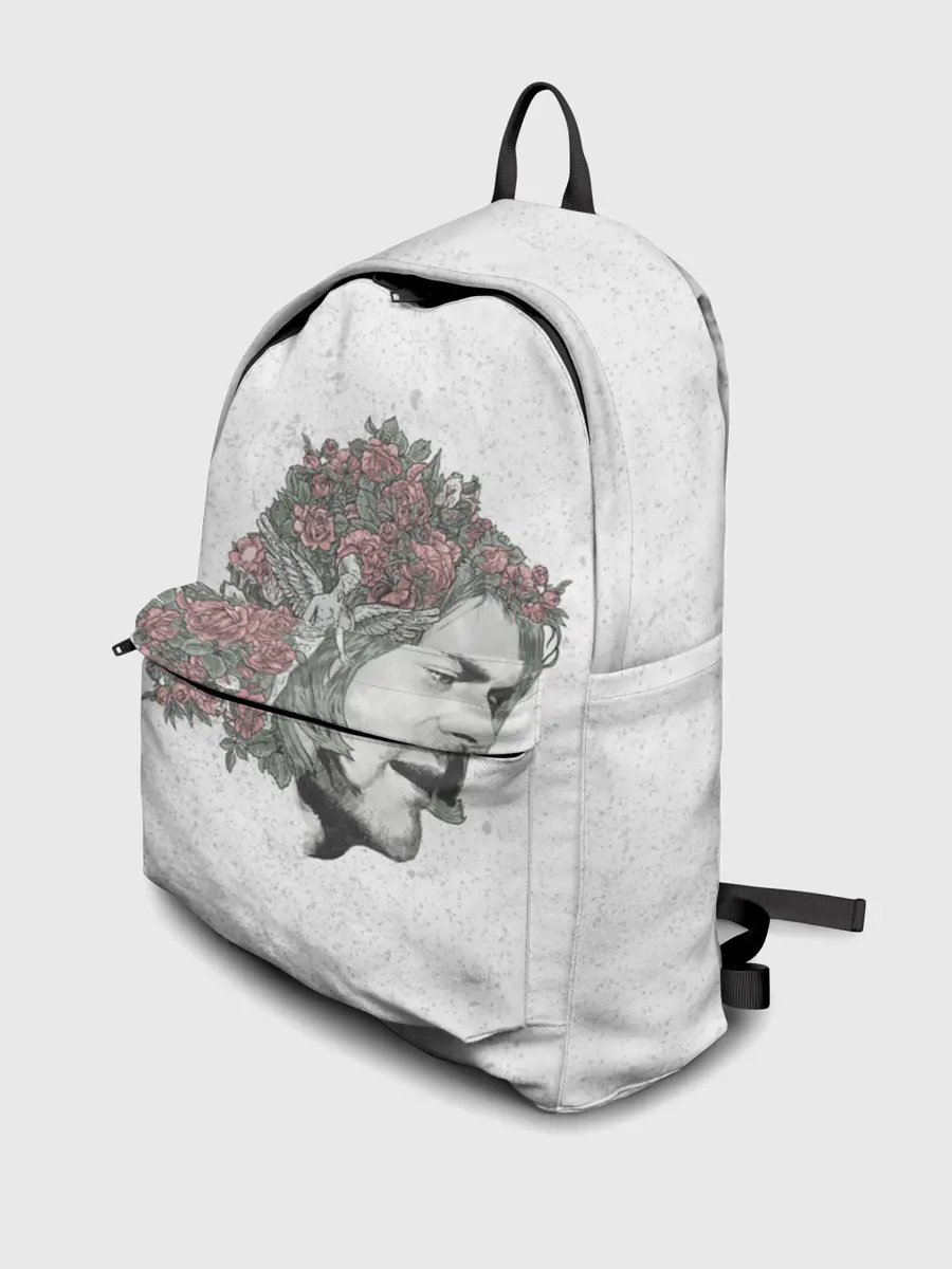 Рюкзак джинсовый / Цветы в волосах