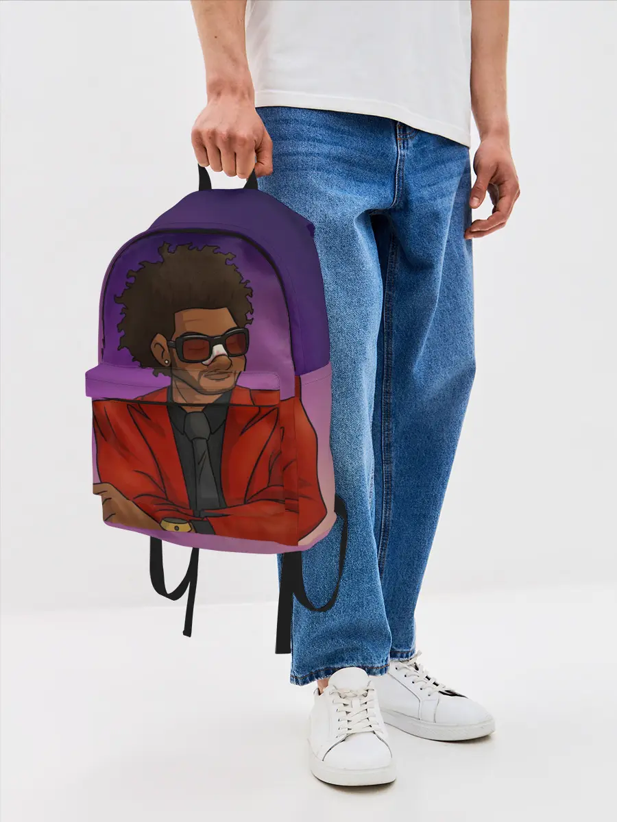 Рюкзак джинсовый / Стильный Уикенд