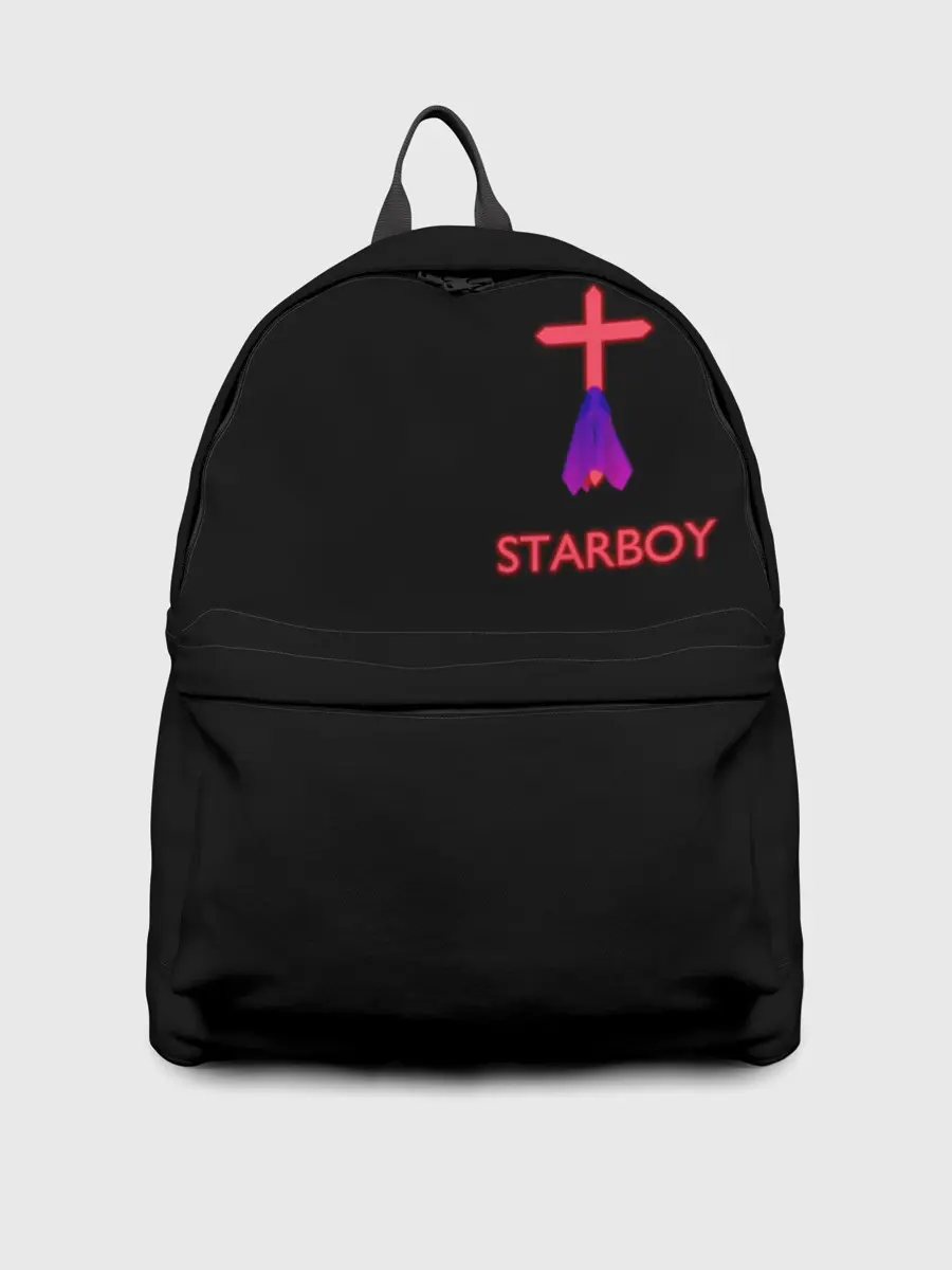 Рюкзак джинсовый / STARBOY - The Weeknd
