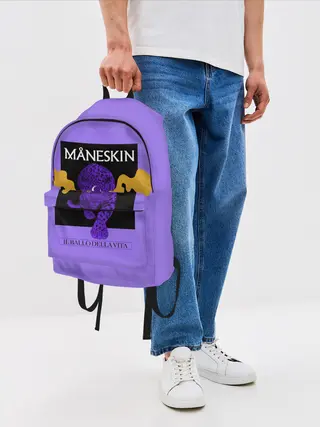 Рюкзак джинсовый / Maneskin