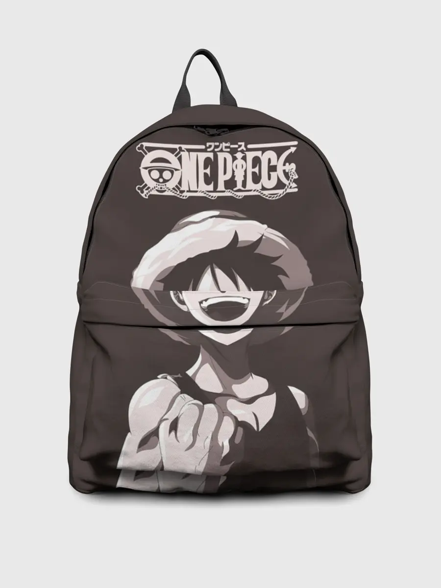 Рюкзак джинсовый / One Piece | Манки Д. Луффи