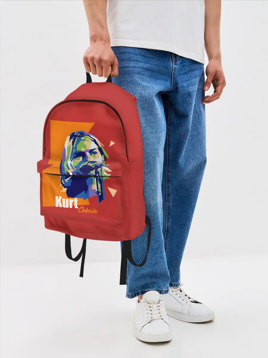 Рюкзак джинсовый / Kurt Cobain