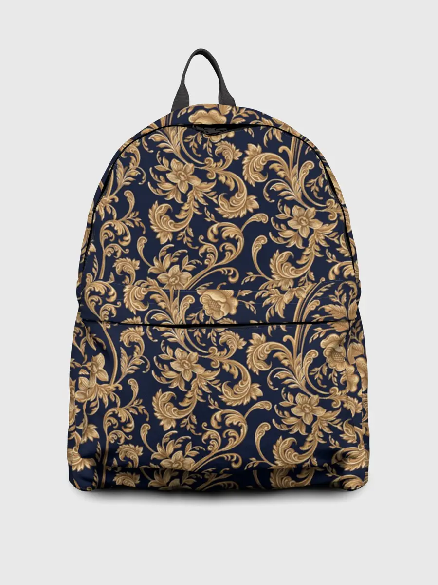 Рюкзак джинсовый / классические узоры