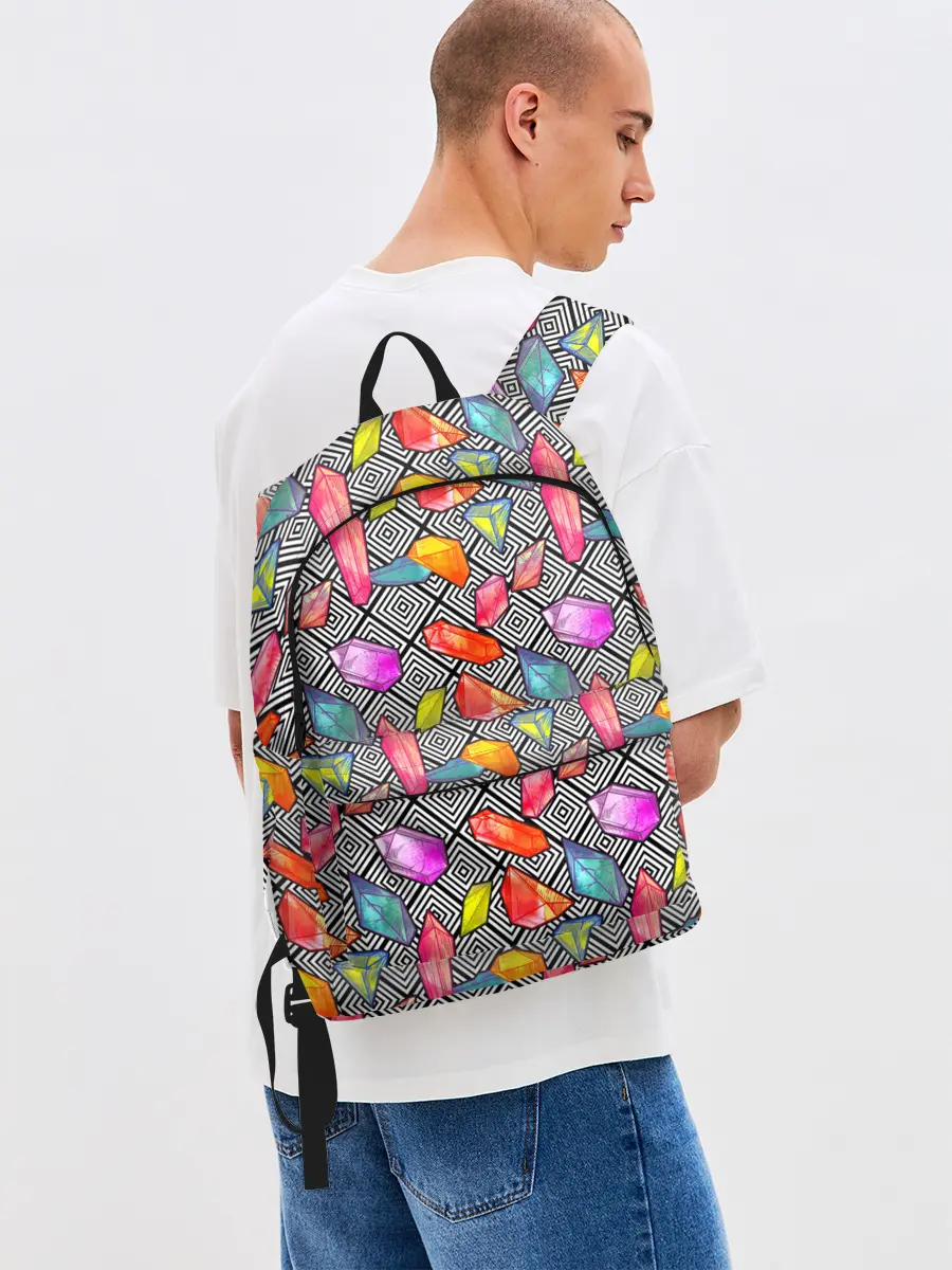 Рюкзак джинсовый / Кристаллы