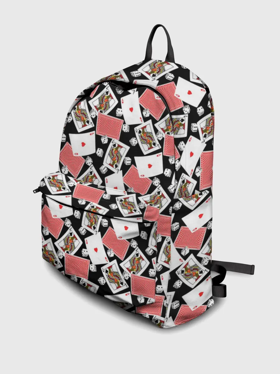 Рюкзак джинсовый / Карты